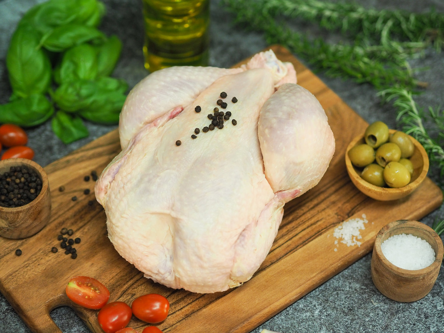 Poulet prêt-à-cuire