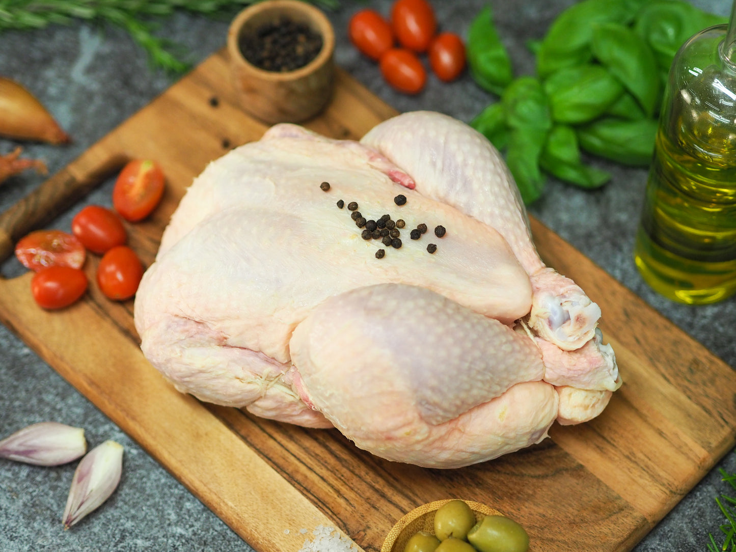 Poulet prêt-à-cuire