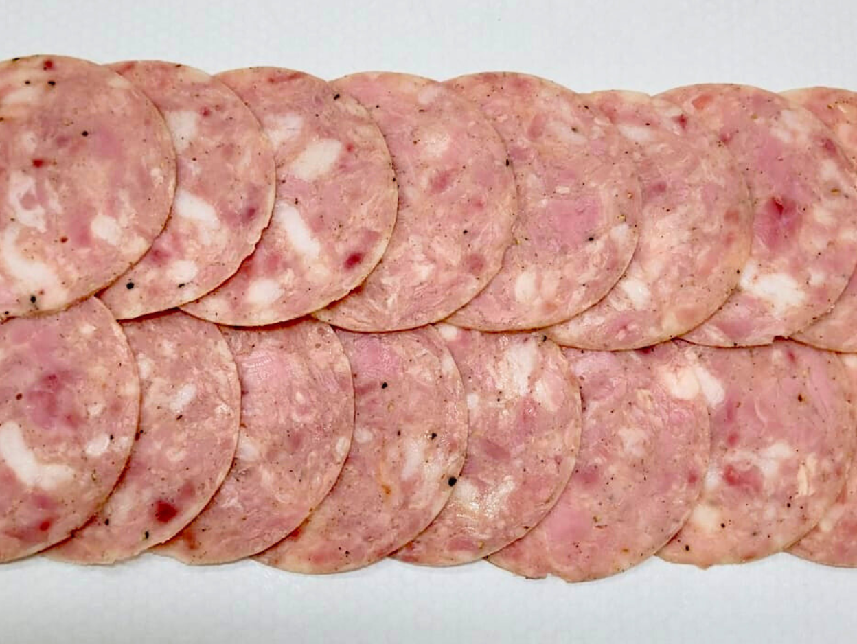 Saucisson de veau à l'ail