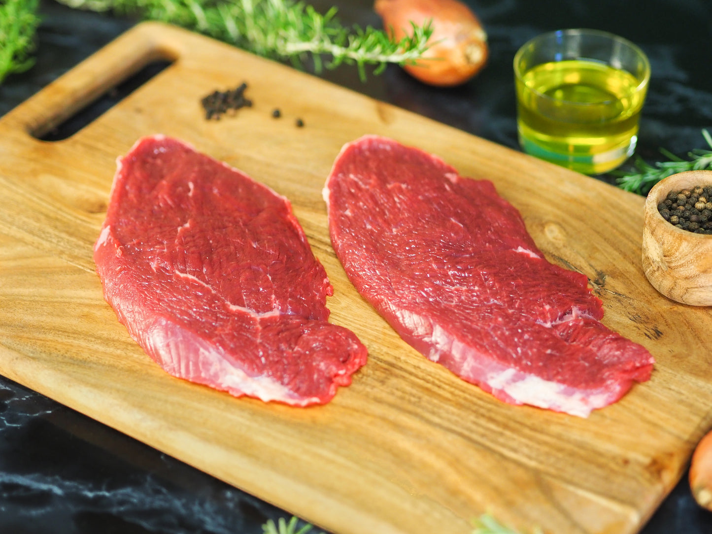 Steaks de boeuf